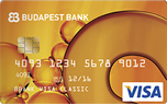 Budapest Bank VISA Prémium bankkártya