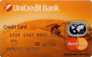 unicredit mastercard